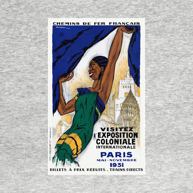 Exposition Paris 1931 France Vintage Wall Art by vintagetreasure